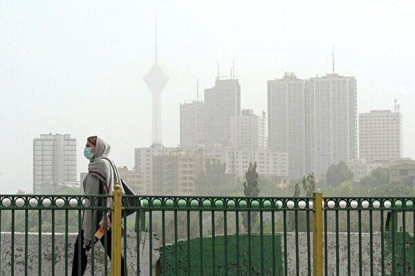 وضعیت هوای تهران نارنجی شد