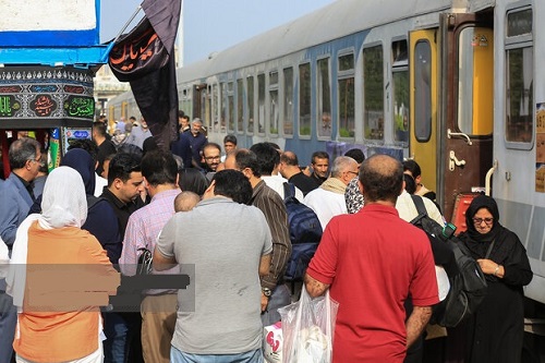 قطار تهران - کربلا در ایام اربعین فعال نیست