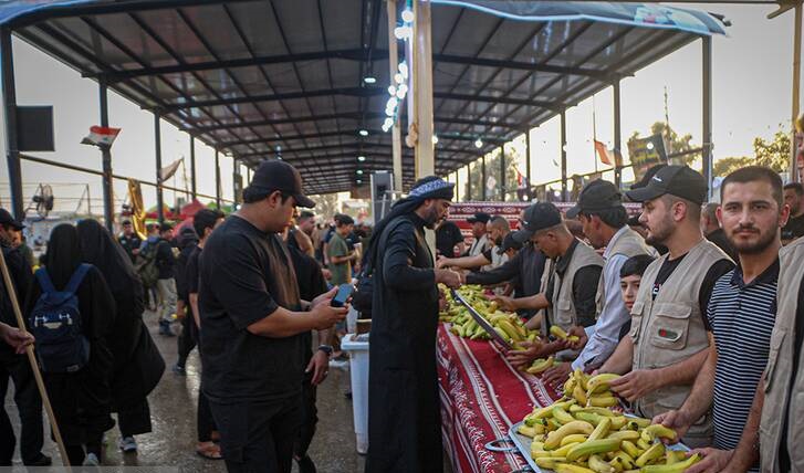 خدماترسانی به زائران در آن سوی مرز منذریه خدماترسانی به زائران در آن سوی مرز منذریه