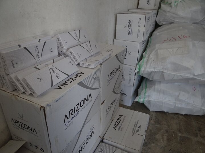 کشف سیگار قاچاق 