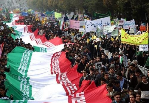  طنین فریاد "مرگ بر آمریکا" در ایران اسلامی/‌ اظهار نفرت ‌از جنایات نظام ظالم و یزیدی آمریکا و هم‌پیمانان غربی 