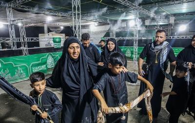  عبور زائران اربعین حسینی از مرز شلمچه /عکس