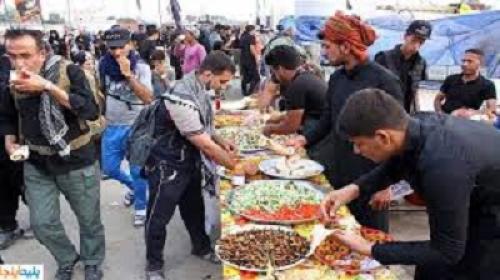 موکبی با طرح موشک ایرانی+ عکس