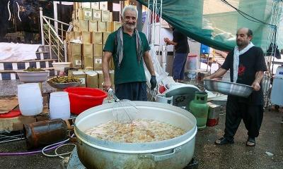 موکب های خدمت رسانی درنجف