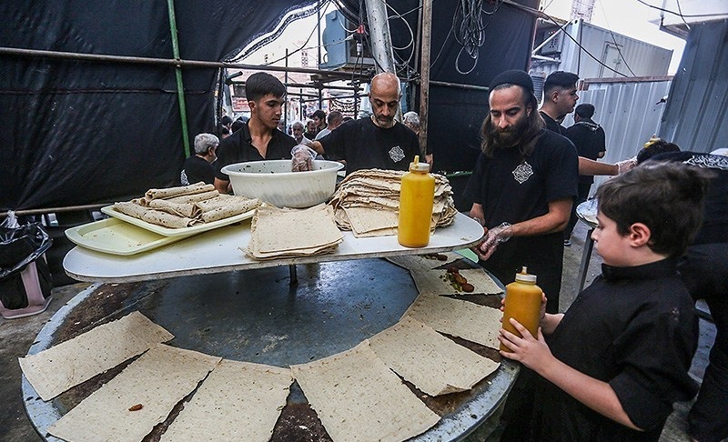 موکب های خدمت رسانی درنجف