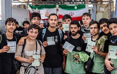  بازگشت زائران اربعین حسینی از مرز مهران /عکس