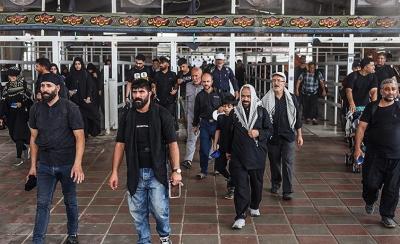  بازگشت زائران اربعین حسینی از مرز مهران /عکس