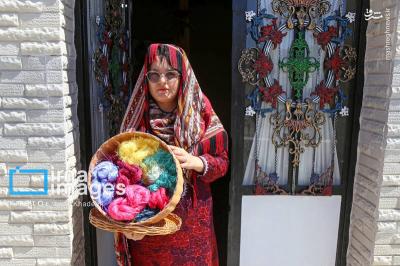 ابریشم بافی درجرگلان