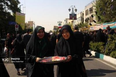مراسم پیاده رویی جاماندگان اربعین حسینی 