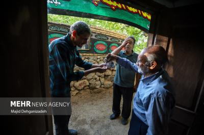 روضه خوانی سنتی درروستای منشادمهریز