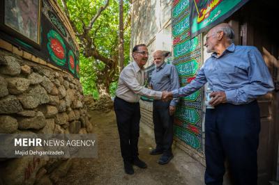 روضه خوانی سنتی درروستای منشادمهریز