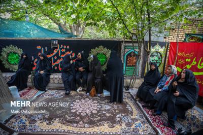 روضه خوانی سنتی درروستای منشادمهریز