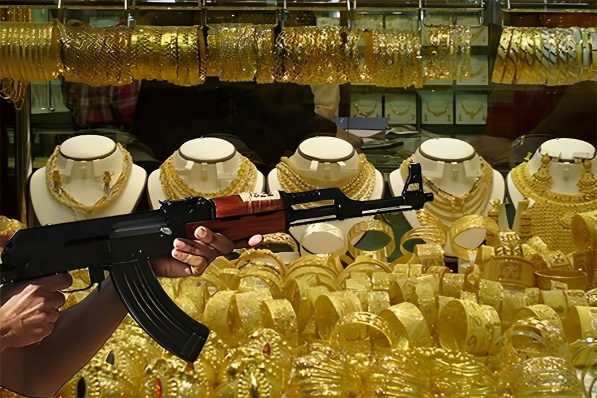 سرقت طلا با کمک قطعی برق! +فیلم
