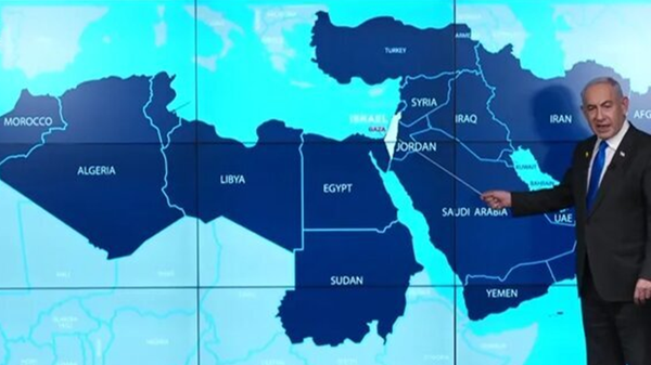 هدف پنهان آمریکایی-عبری از رؤیای اسرائیل بزرگ+نقشه