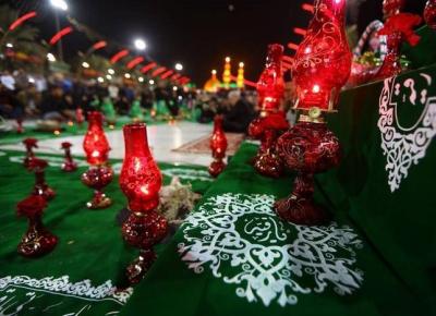  عکس/ عزاداری شهادت حضرت رقیه(س) در بین الحرمین 