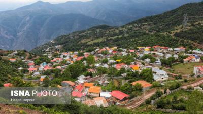 روستای «اِسپِرِز» سوادکوه بر فراز ابرها 