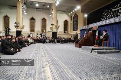سخنرانی رهبر  انقلاب در مراسم عزاداری شهادت امام رضا