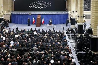 سخنرانی رهبر  انقلاب در مراسم عزاداری شهادت امام رضا