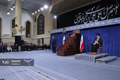 سخنرانی رهبر  انقلاب در مراسم عزاداری شهادت امام رضا