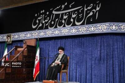 سخنرانی رهبر  انقلاب در مراسم عزاداری شهادت امام رضا