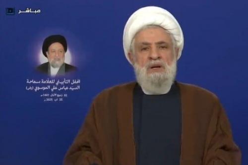 هرگز سلاح را کنار نمی‌گذاریم/ اگر مقاومت نبود، اسرائیل به بیروت می‌رسید