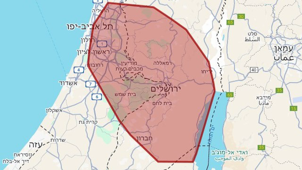 حمله موشکی جدید یمن به فلسطین اشغالی +عکس