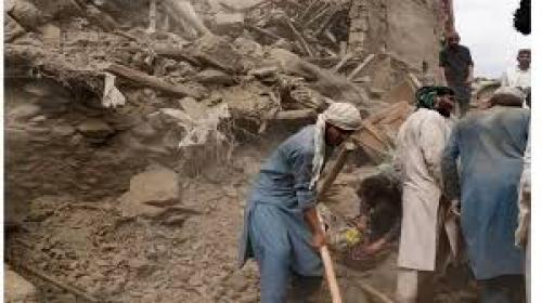  افزایش تلفات زلزله در افغانستان 