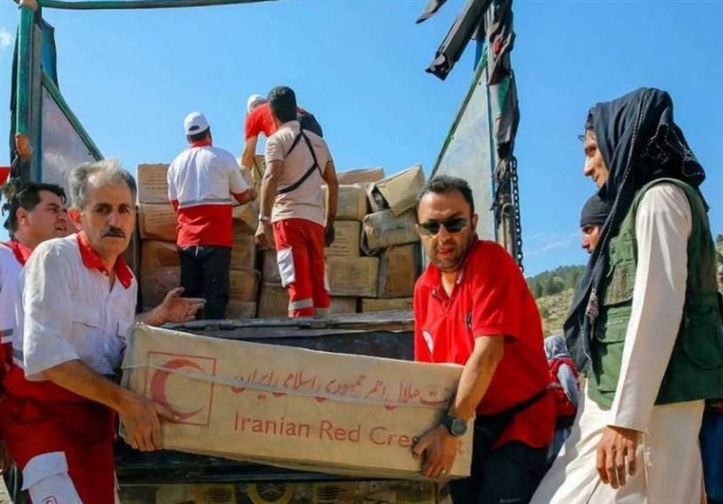 ارسال بیش از ۱۰۰ تن اقلام امدادی جمعیت هلال‌احمر ایران برای زلزله‌زدگان افغانستان