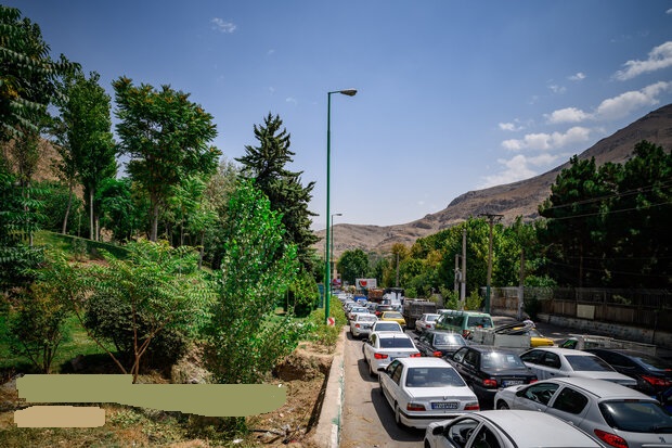 جاده چالوس از مرزن‌آباد به سمت تهران و کرج مسدود شد