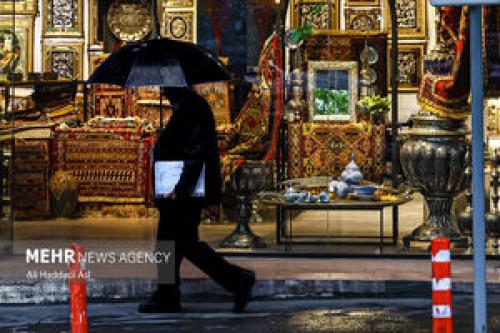 رگبار بارش‌های پاییزی در ۹ استان