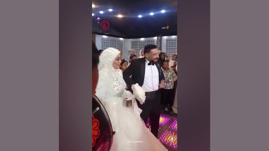 داماد هنگام رقص عروسی ایست قلبی کرد /فیلم