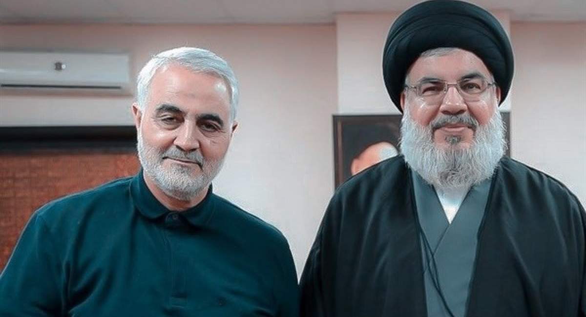 دست‌نوشته شهید سلیمانی در وصف سیدحسن نصرالله 