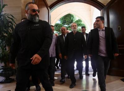 تصاویردیدارلاریجانی با رئیس مجلس لبنان