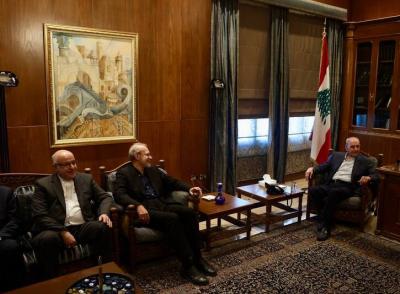 تصاویردیدارلاریجانی با رئیس مجلس لبنان