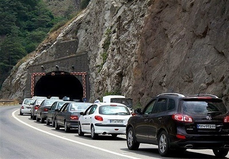 ترافیک پرحجم در جاده‌های شمال
