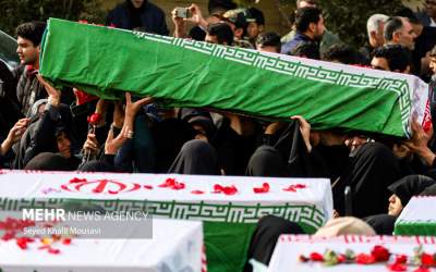 ورود پیکر ۴۴ شهید دفاع مقدس تازه تفحص‌شده 