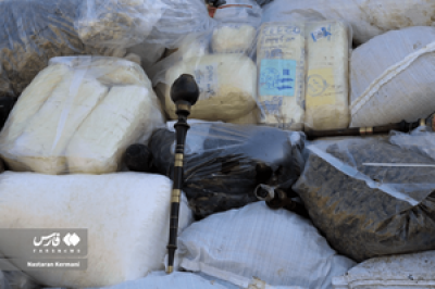انهدام ۸ تن مواد مخدر در البرز