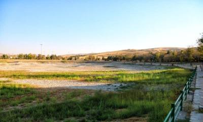 نگین درخشان طبیعت کرمانشاه خشکید