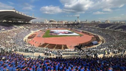 حزب‌الله بزرگترین مراسم فرهنگی دنیا را با حضور ۷۵ هزار نفر برگزار کرد