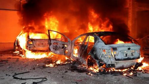 انفجار خودروی بمب‌گذاری‌شده در اکوادور /فیلم