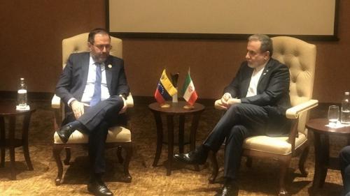 دیدار عراقچی و وزیر خارجه ونزوئلا 