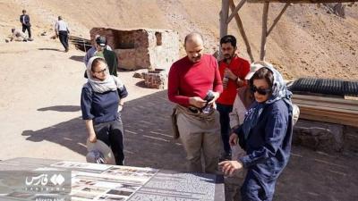 بازدیدنماینده یونسکوازقلعه الموت