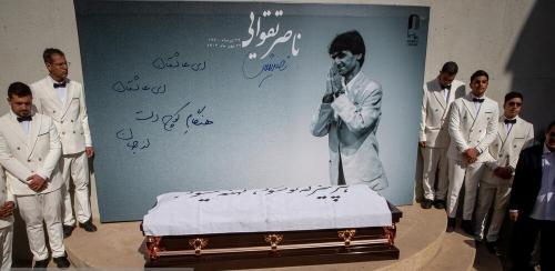 مراسم تشییع پیکر کارگردان سینما 