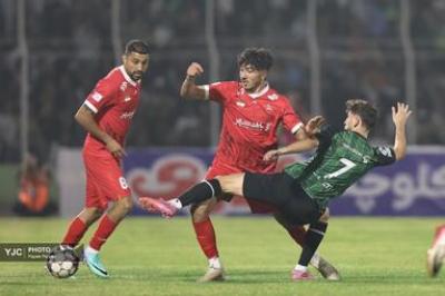 لیگ برتر فوتبال / خیبر خرم آباد - پرسپولیس +عکس