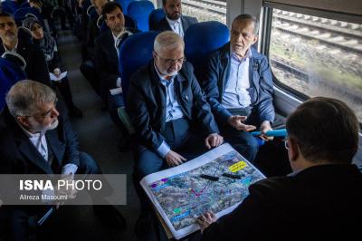 بازدید مترویی پزشکیان