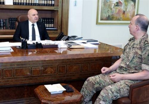 درخواست جوزف عون از فرمانده ارتش لبنان