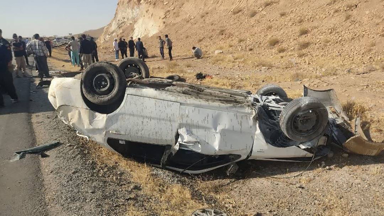 تصادف مرگبار در جاده نهاوند - کرمانشاه