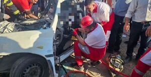 تصادف زنجیرهای در گلستان با ۲۱ مصدوم تصادف زنجیرهای در گلستان با ۲۱ مصدوم