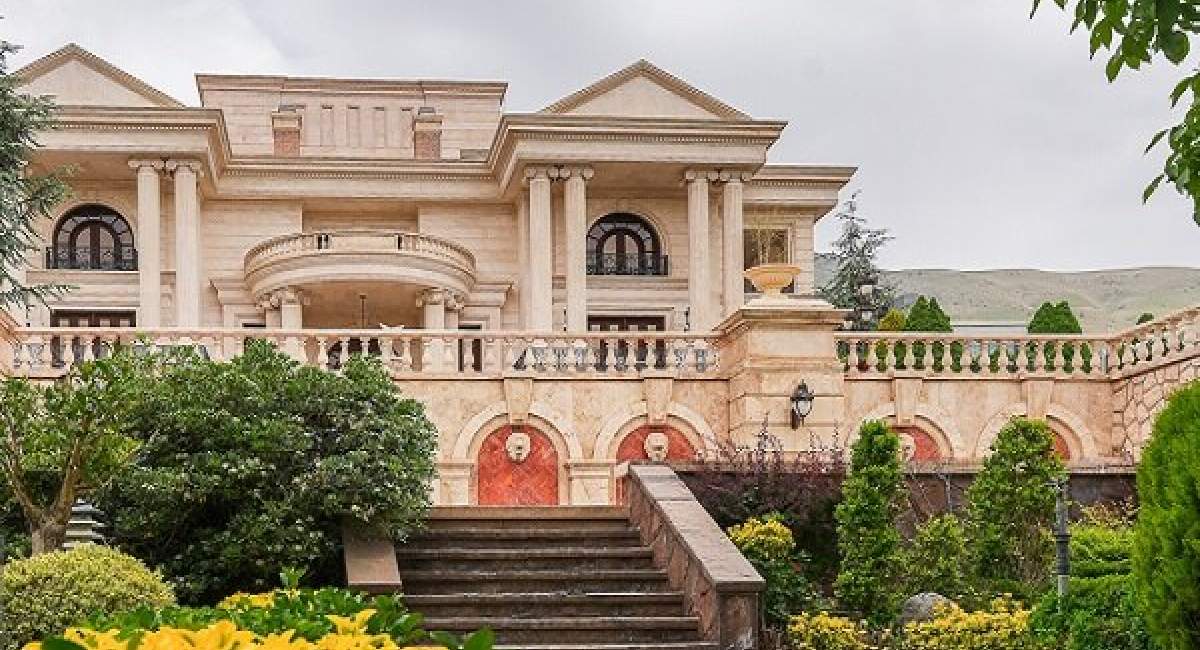 تحویل ویلای ۸هزار متری متهم چای دبش به بانک ملت