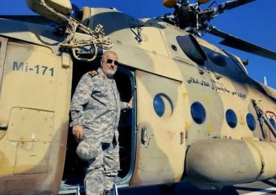 مانور پهپادی یگان سجیل با حضور فرمانده کل سپاه / عکس